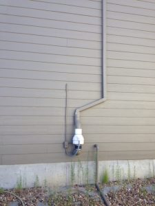 Radon Mitigation system installation in Castle Rock, CO